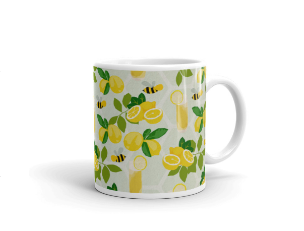 Lemonade Print | Plain Mug