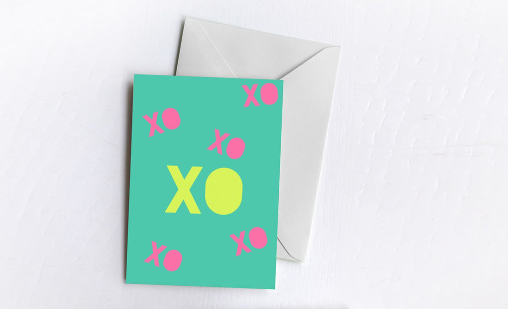 XO | Greetings Card