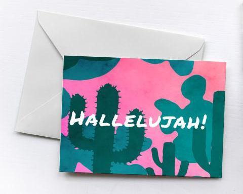 Hallelujah! | Greetings Card
