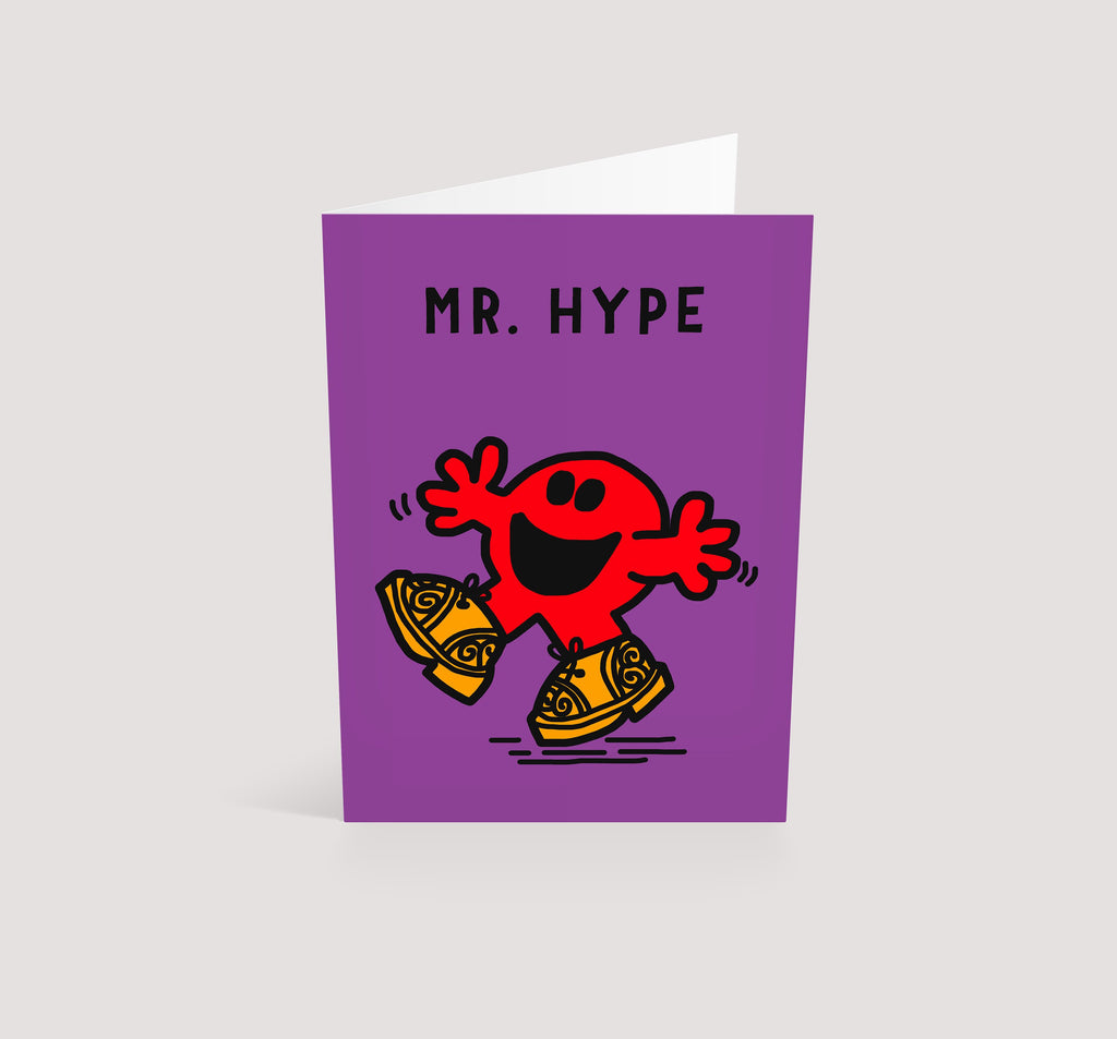 Mr. Hype | Blank Greetings Card