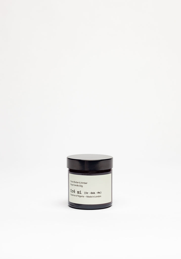 Coco Butter & Amber 50g Candle